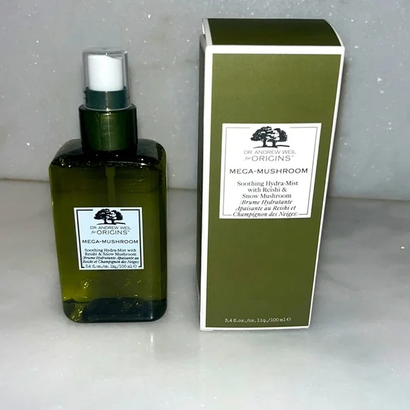 Origins Mega-Mushroom Hydra Mist and Restorative Skin Concentrate